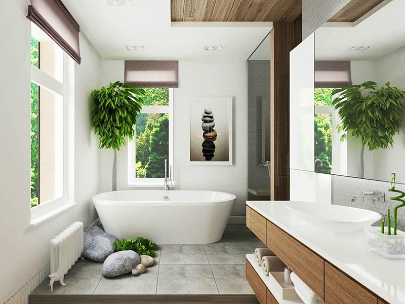 Des Conseils en décoration maison et jardin » Une salle de bain cosy